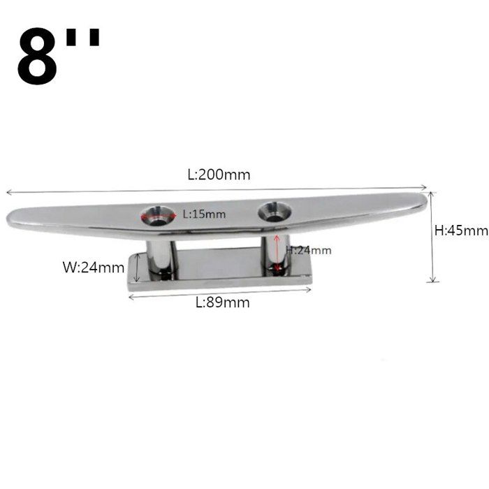 Hélice RC 4 Pales En Acier Inoxydable 316 – 80 Mm, Pas 1,2 Mm, Trou 6 Mm – Pour Bateau De Pêche, CNC