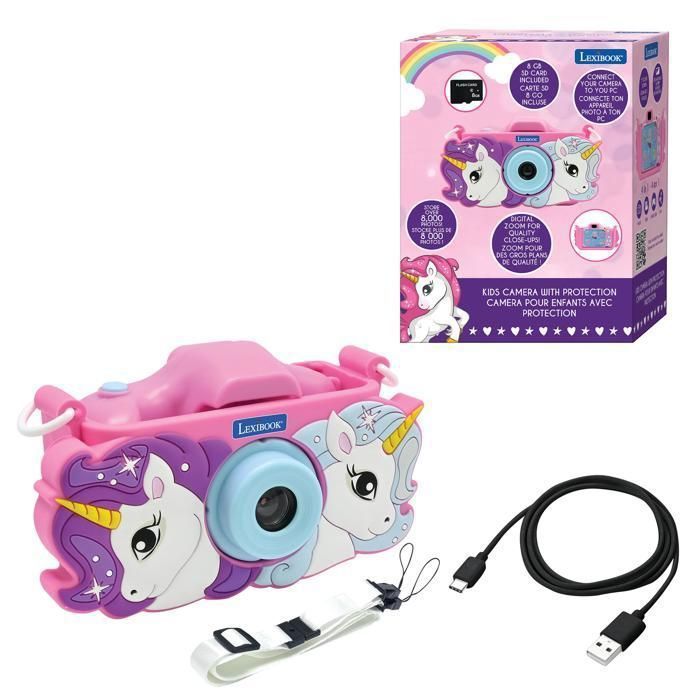 Caméra Enfant Lexibook DJ078D – Protection Disney Stitch - vue 4