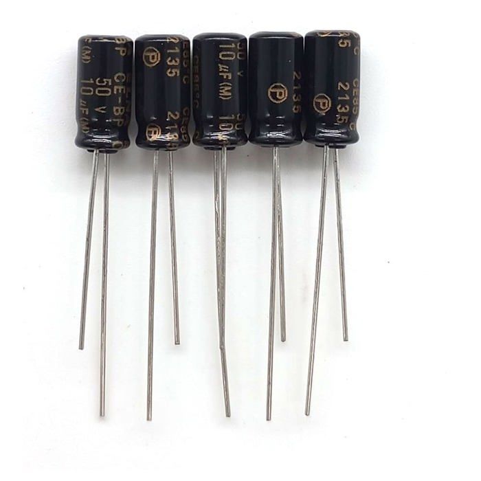 LOT DE 20 CONDENSATEURS RUBYCON 470µF - 25 V - 105°C - FAIBLE IMPEDANCE