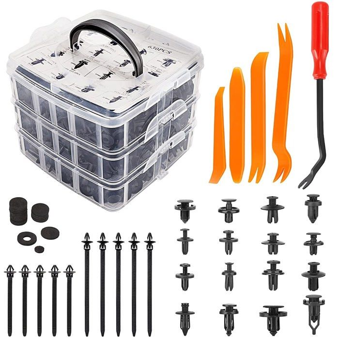 Pack De 30 Clips De Retenue Pour Pare-chocs - Universel, Référence Suzuki 90467-07164