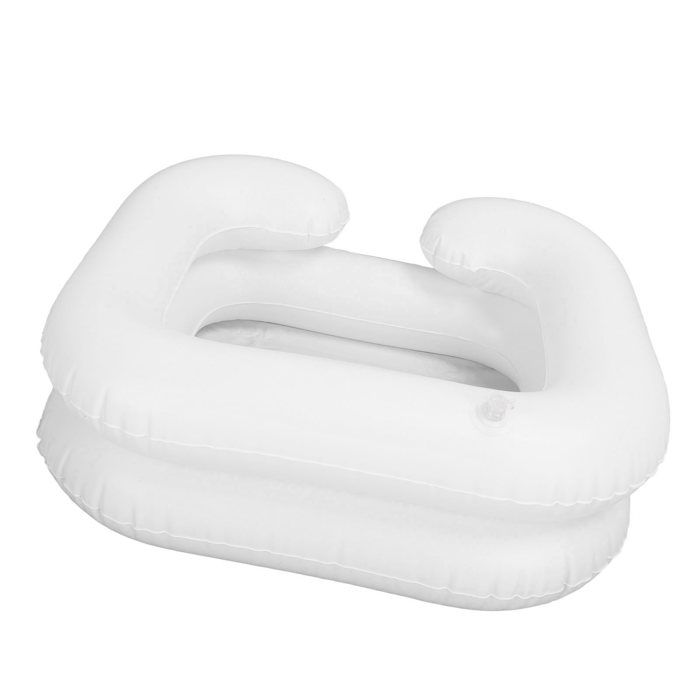 Lavabo pour cheveux alités, shampooing, bassin gonflable, lavabo mobile pour femme alitée, enceinte blessée postopératoire