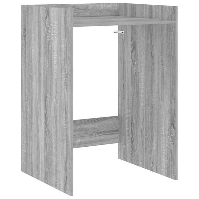 NEW 2026 Armoire pour machine à laver - 1 PC - meuble de salle de lavage - Gris Sonoma 675x62x97 cm L4653