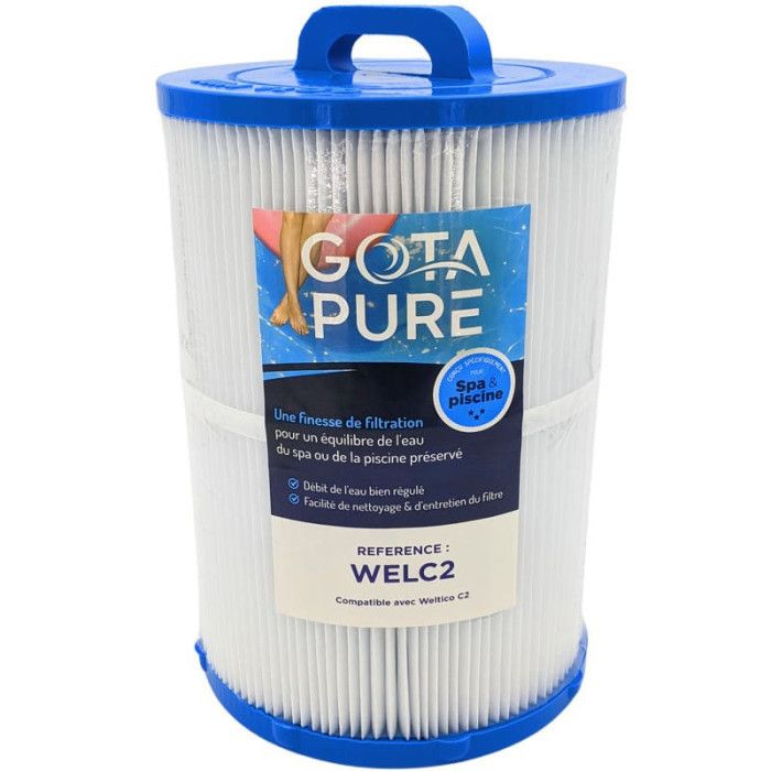 Filtre piscine compatible Weltico C2 / 62612 / WELC2 - Cdiscount Jardin