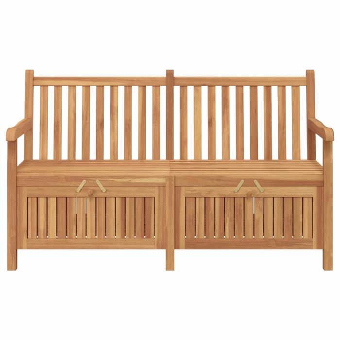 RebaisBanc de jardin 1 PC - SWEETY - Banquette de repos - avec porte 150x60x90cm - Bois de teck massif - 1/2 personnes LH2426293