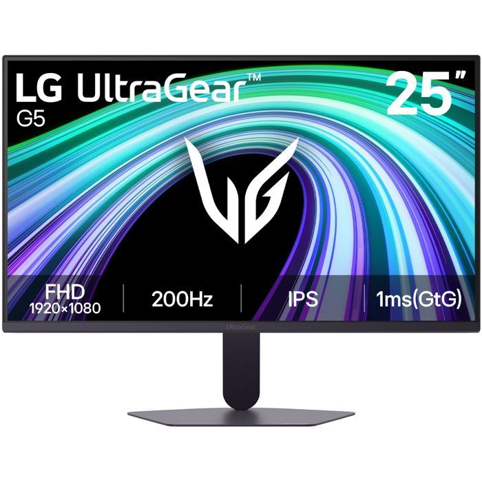 Écran PC LG 25G523B B 24 4 Full HD 200Hz IPS 1ms FreeSync G SYNC HDR10 - vue 3