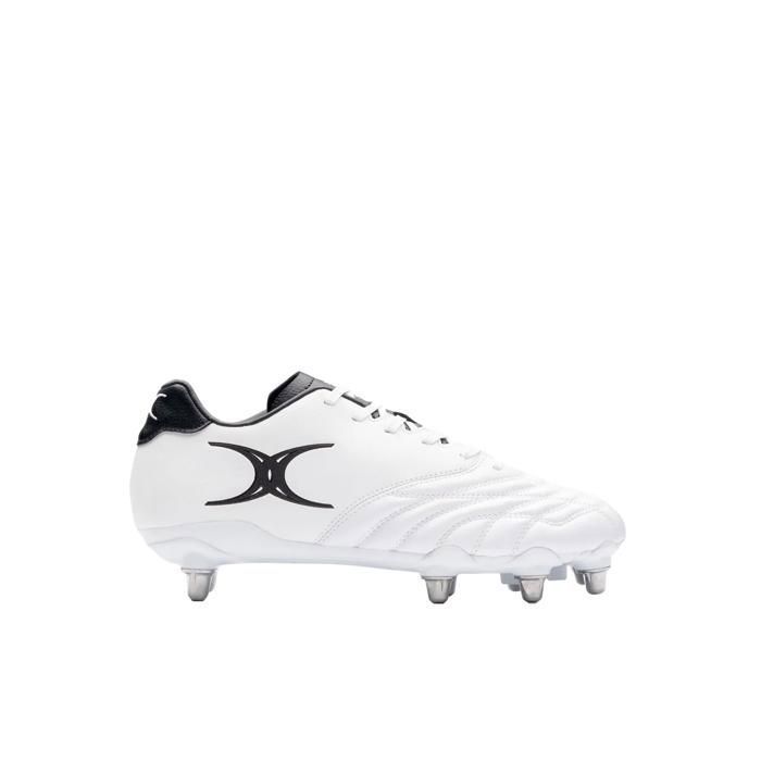 Chaussures de rugby Gilbert Sidestep Icon 8S - blanc Chaussures de rugby Gilbert Sidestep Icon 8S - blanc