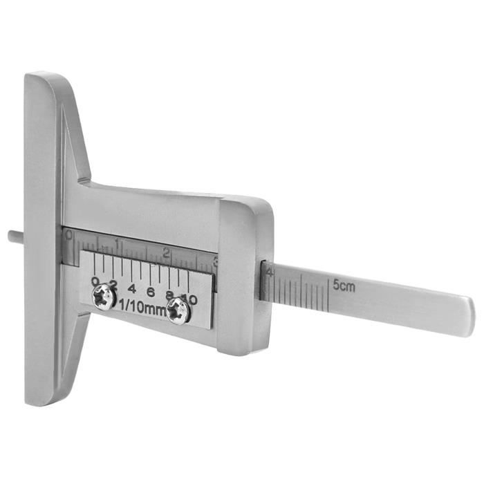 Akozon Jauge de profondeur de sculpture de pneu Étrier de mètre de ...