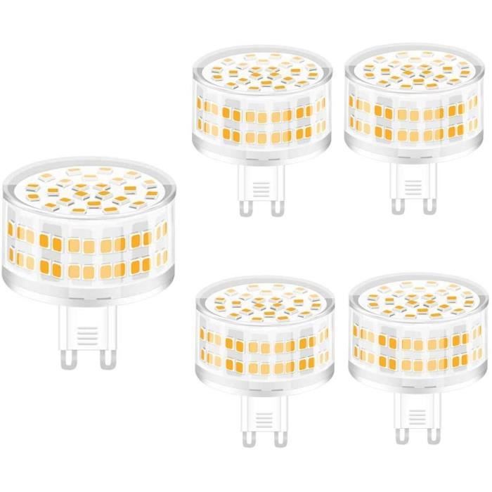 Ampoule LED G9 9W, Sans Scintillement, 88LED 800lm, Nondimmable