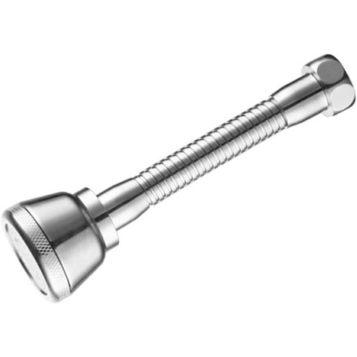 Rallonge De Robinet Orientable Avec Aérateur - Finition Chromée