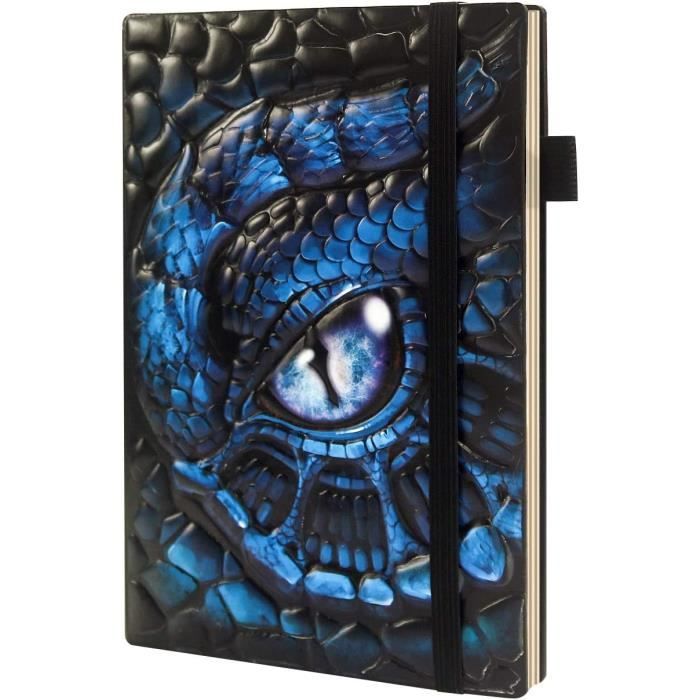 GEBETTER Carnet de Note Cuir A5 Journal à Spirale Rechargeable Vintage