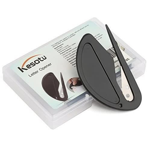 Cutter Sécurité à Papier Ehdis Avec 5 Lames - Ouvre-Lettre & Coupe-Vinyle Invisible & Précis