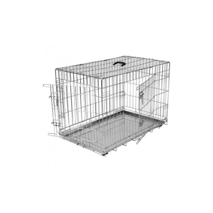 Metal Cage Galvanise Xs Bench Zinc Action 51x31x36 Cmpour Les Chiens Et Les Chats Chiara Cdiscount
