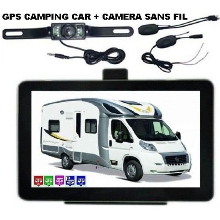 Gps Camping Car Avec Camera De Recul Sans Fil 2020 Achat Vente Pack Gps Auto Gps Camping Car Avec Camera Cdiscount