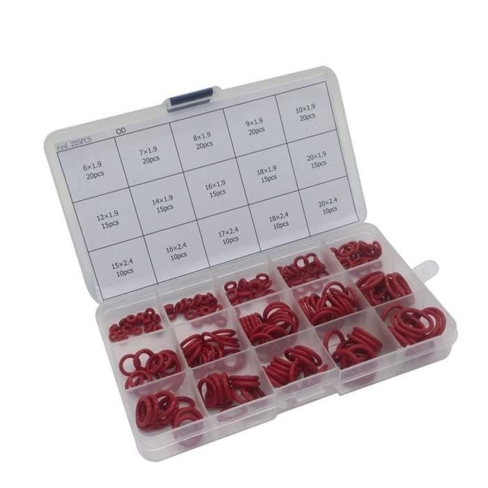 Kit De 85 Joints Toriques Silicone Pour Machines à Café - 9 Tailles - Compatible Philips, Saeco, Gaggia, Spidem - Pour étanchéité Groupes, Vannes, Becs