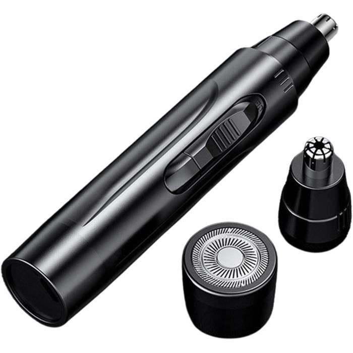 Tondeuse Électrique Pour Poils De Nez Et Oreilles – Rasoir De Précision Pour Sourcils – Argenté, 1 Tête