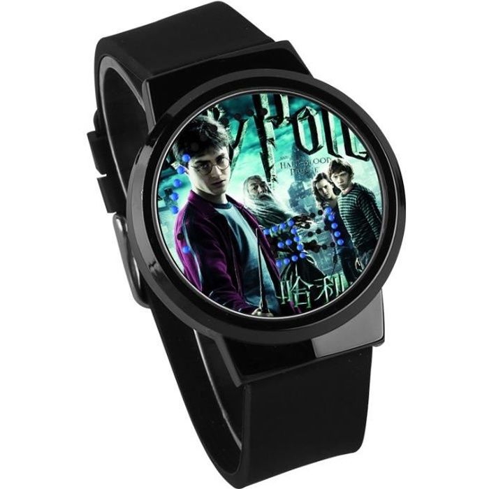 Montre tactile tanche Harry Potter Montre LED Reliques de la