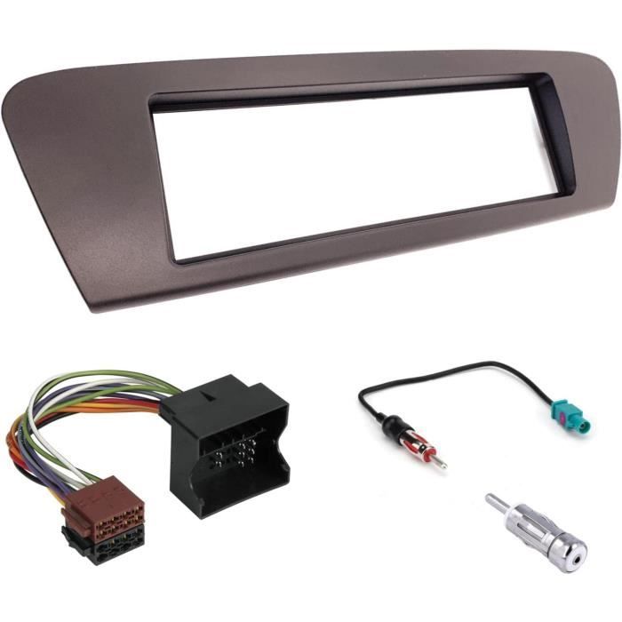 Sound-way Kit Montage Autoradio 2 DIN - Cadre Façade Compatible Ford Fiesta, Focus, C-Max, Galaxy, S-Max, Transit