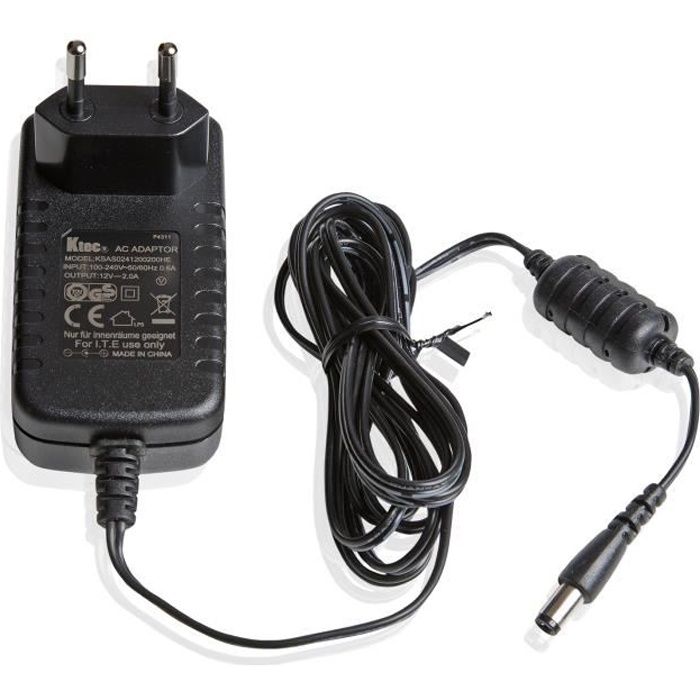 Chargeur Secteur Sony D'origine – 5,2V 2000mA (2A) – Modèle AC-S5220E – Noir