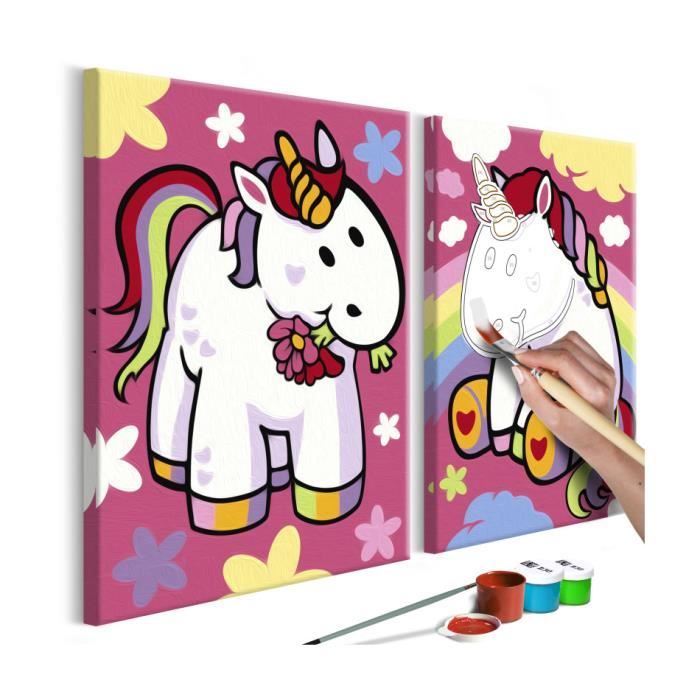 Scarica Gratis Images Tableau A Peindre Par Soi Meme Licornes Achat Vente Jeu De le plus cool par