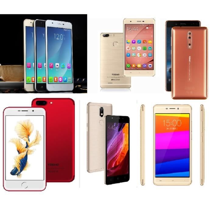Top achat T&eacute;l&eacute;phone portable Occasion 4G Débloqué Smartphone 4.5 " 5.0" 5.5" 6.0" Pouces Telephone Reconditionne Mobile pas cher