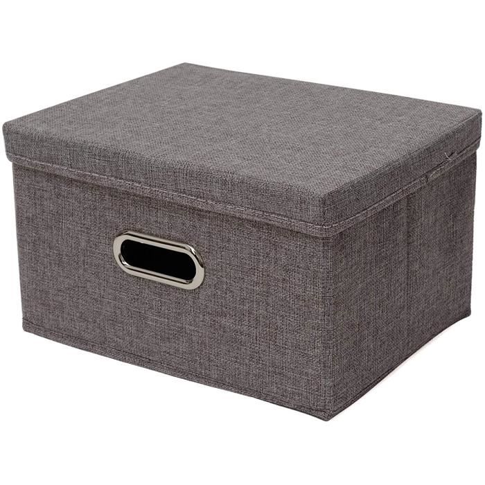 sweet home Pantone™ Panier de rangement cube pliable pour vêtements ou jouets - Compatible avec bibliothèques - 32,5 x 32,5 x 32,5 cm - Bleu