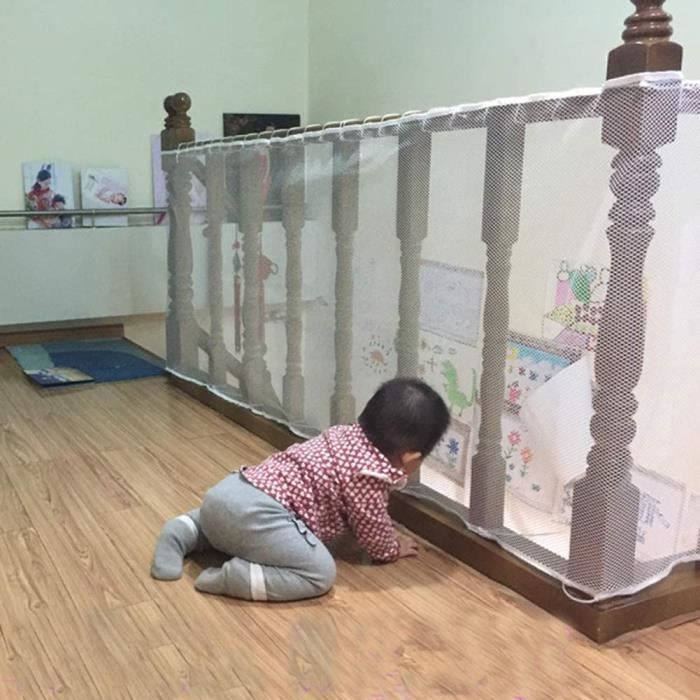 Filet de sécurité pour bébé - 3M,jouet pour enfant - Protection d'escalier,  de balcon et d'escalier[116] - Cdiscount Puériculture & Eveil bébé