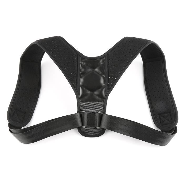 Correcteur De Posture IThrough Réglable Et Confortable - Noir, Pour épaules Et Dos