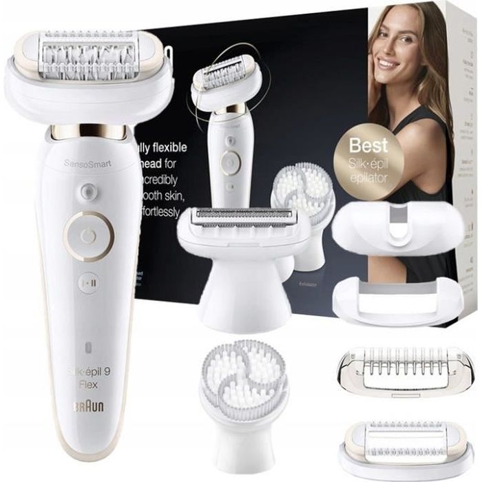 epilateur braun silk epil 9 flex ses 9030 3d cdiscount electromenager