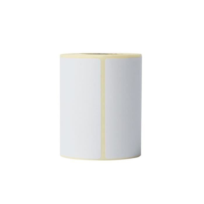 Étiquettes adhésives - BROTHER - BDE-1J044076-066 - Blanc - 76x44 mm - 400/R MIN 8PCS