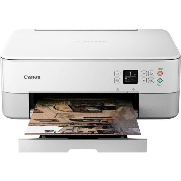 Imprimante Multifonction - CANON PIXMA TS5351a - Jet dencre bureautique et photo - Couleur - WIFI - Blanc