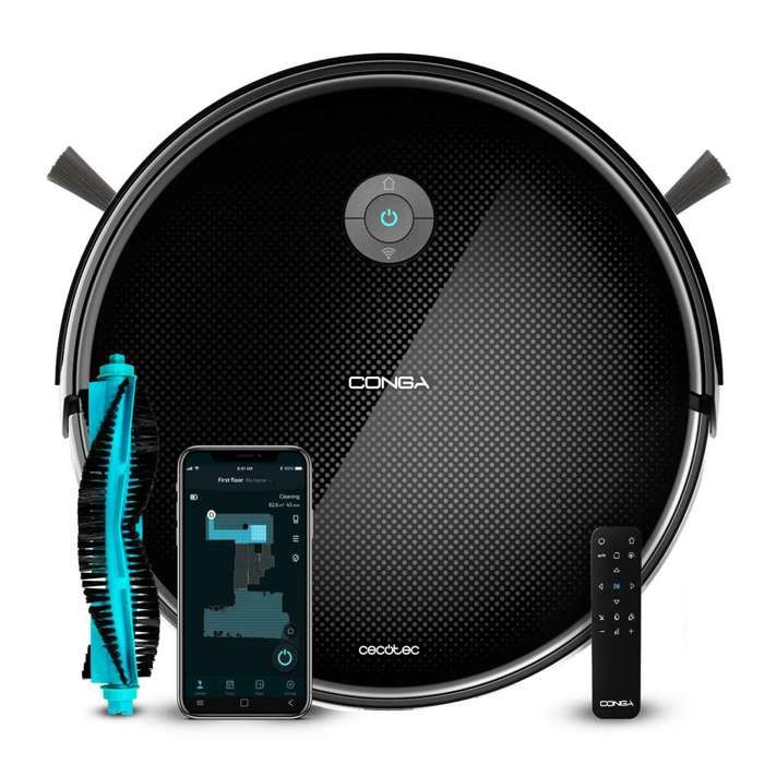 Cecotec Robot Aspirateur Conga 2299 Inertial Connected
