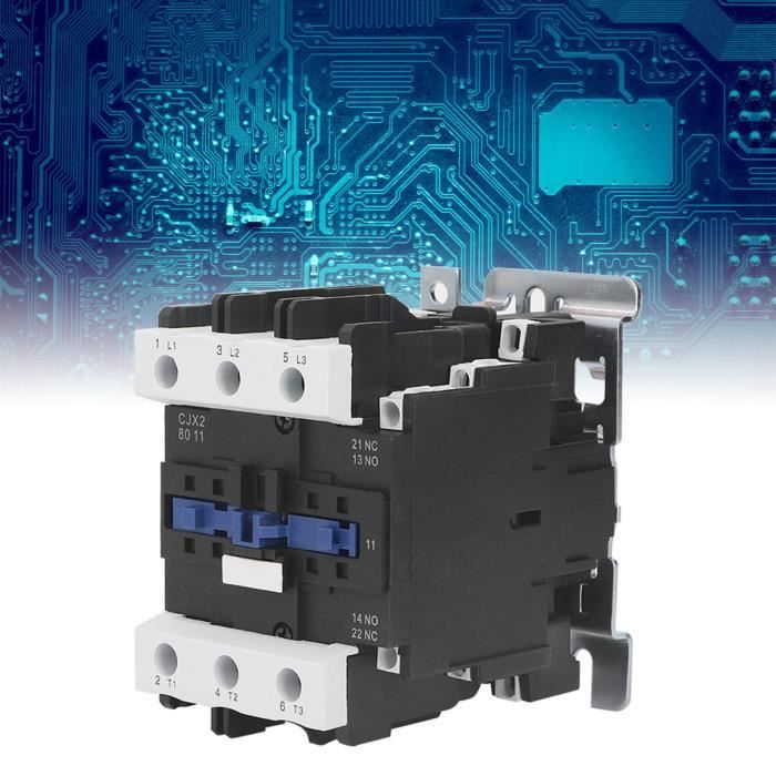 Contacteur AC Basse Tension Remplace 1 Normalement Ouvert 1 Normalement Fermé LC1D09 Contacteur Électronique 9A 380V