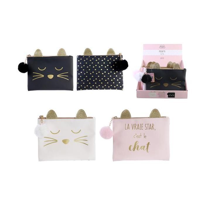 pochette chat