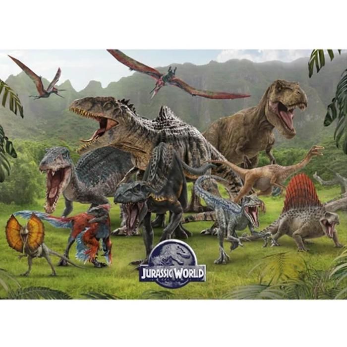 Puzzle 1000 pièces : Jurassic World - Cdiscount Jeux - Jouets
