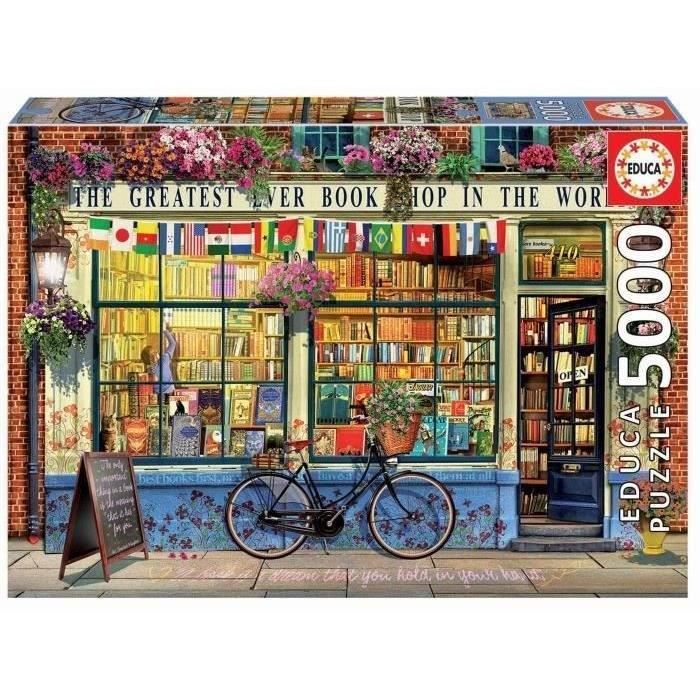 LA MEILLEURE LIBRAIRIE DU MONDE - Puzzle de 5000 pièces