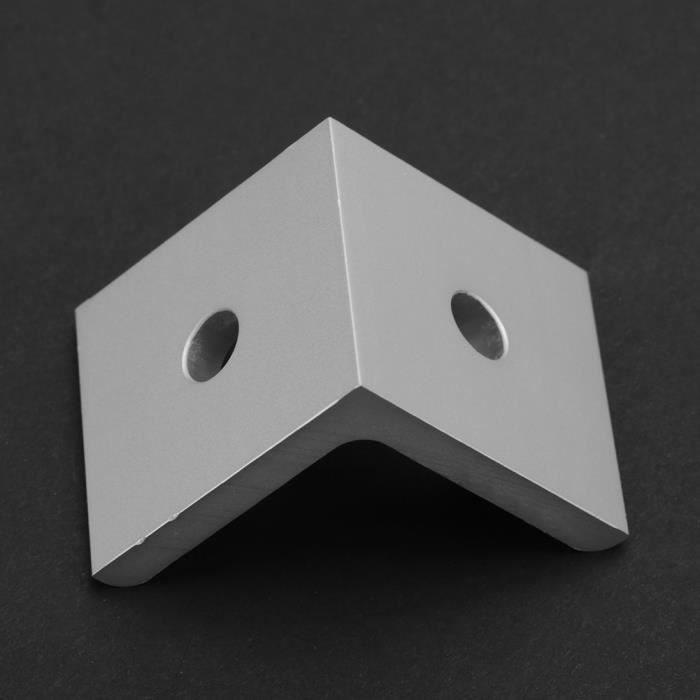 Cornière En Aluminium En L - Dimensions : 25mm X 40mm, épaisseur 5mm, Longueur 500mm - Pour Bricolage, Renforcement, Protection De Coins - Facile à Couper Et Percer - 11