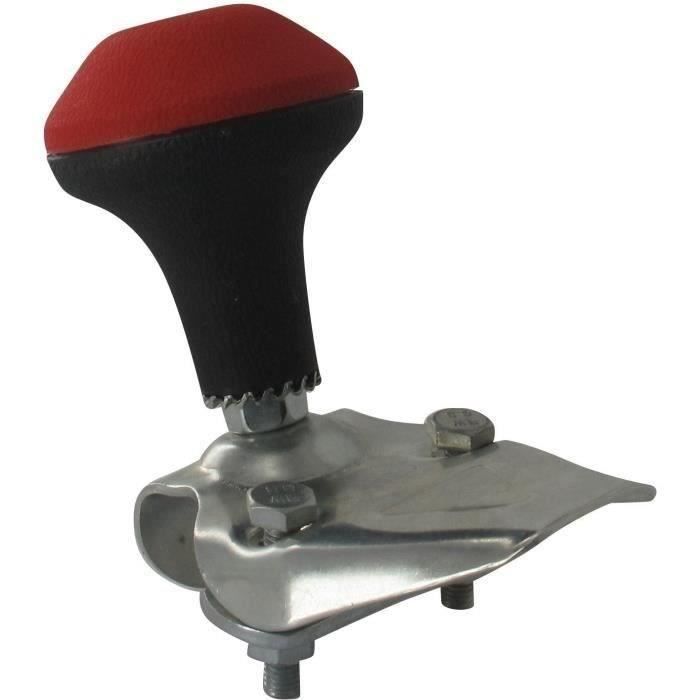 Boule de manœuvre adaptable pour volant de direction à empreinte ronde