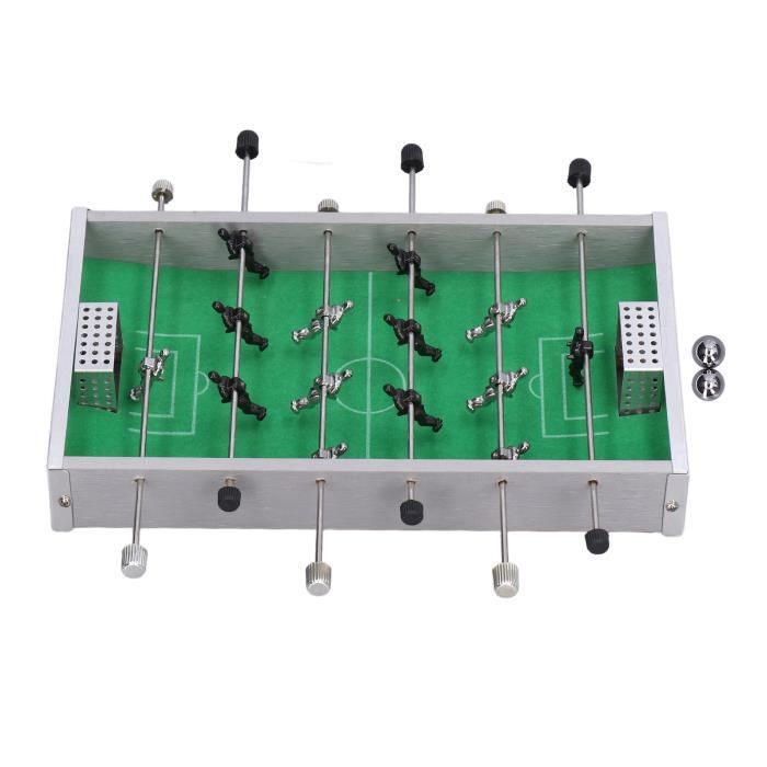 Table De Baby-foot Pliable – Tiges Télescopiques – 11 Gardiens, 2 Balles – Dimension 121 X 61 X 81 Cm – Jeu Familial