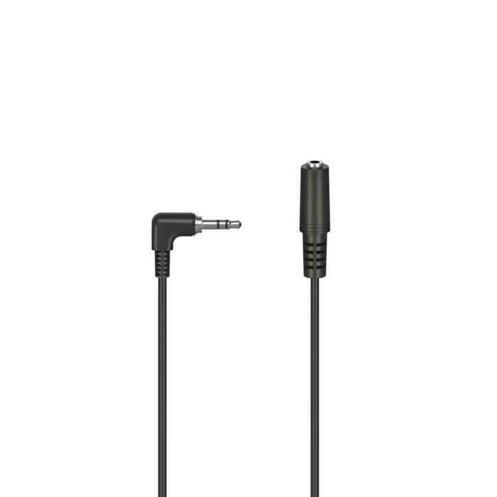 Adaptateur audio – HAMA – Jack mâle 25 mm vers femelle 35 mm – Stéréo – Flexible – Blanc