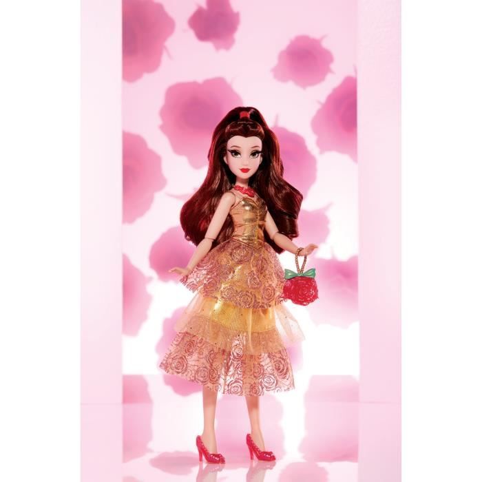 Mattel - T1830 - Disney Princesse - Poupée - Belle Roses Enchantées :  : Jeux et Jouets