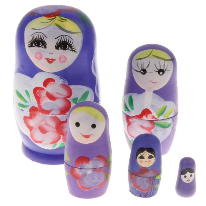 POUPEES RUSSES MATRIOCHKI MATRIOCHKA PEINTE A LA MAIN PAR PERTSEVA RUSSIE | eBay