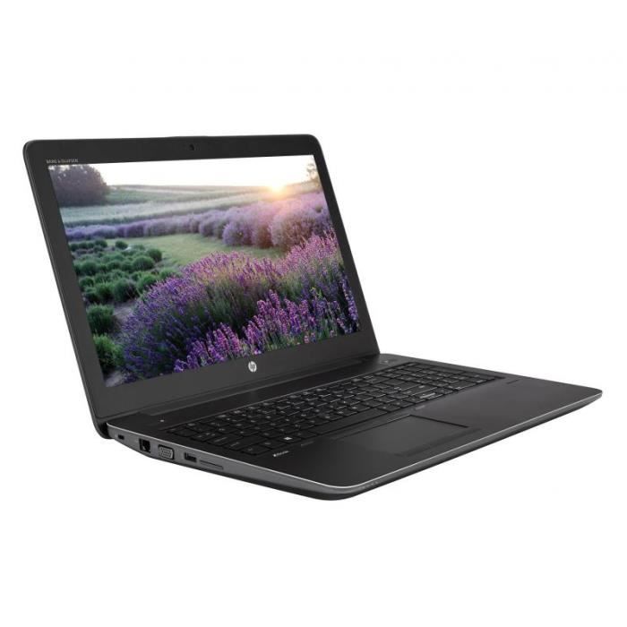 HP ZBook 15 G3 15 Core i7 2 7 GHz SSD QWERTZ Allemand Nvidia Quadro M2000M - vue 2