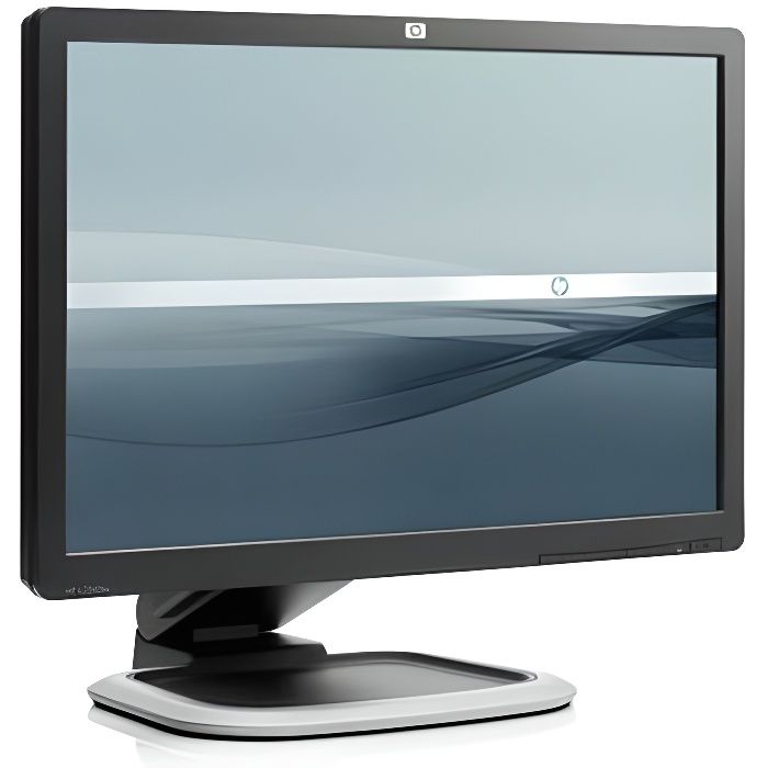 HP L2245w 22-inch Widescreen LCD Monitor 559 cm (22) 1680 x 1050 pixels 5 ms 300 cd-m² Noir
