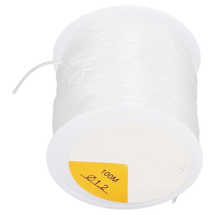 Cordon Élastique OKAEI 2mm X 10m Jaune Fluo - Sandow Élastique Robuste Pour DIY, Couture Et Projets Créatifs