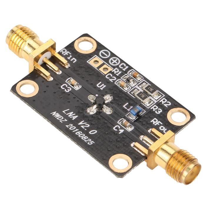 Amplificateur RF SPF5189Z 50-4000 MHz - Faible Bruit 0,6 DB - Pour Radio FM HF VHF UHF - Alimentation 5V