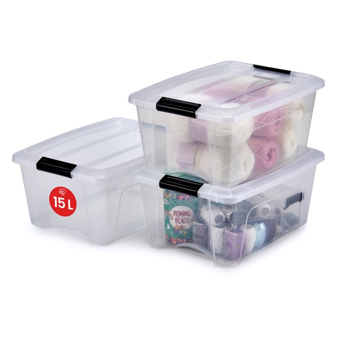Rangement Epices Cuisine Lot De 6 Boîtes De Rangement En Plastique Transparent Avec Tupperware Plastique