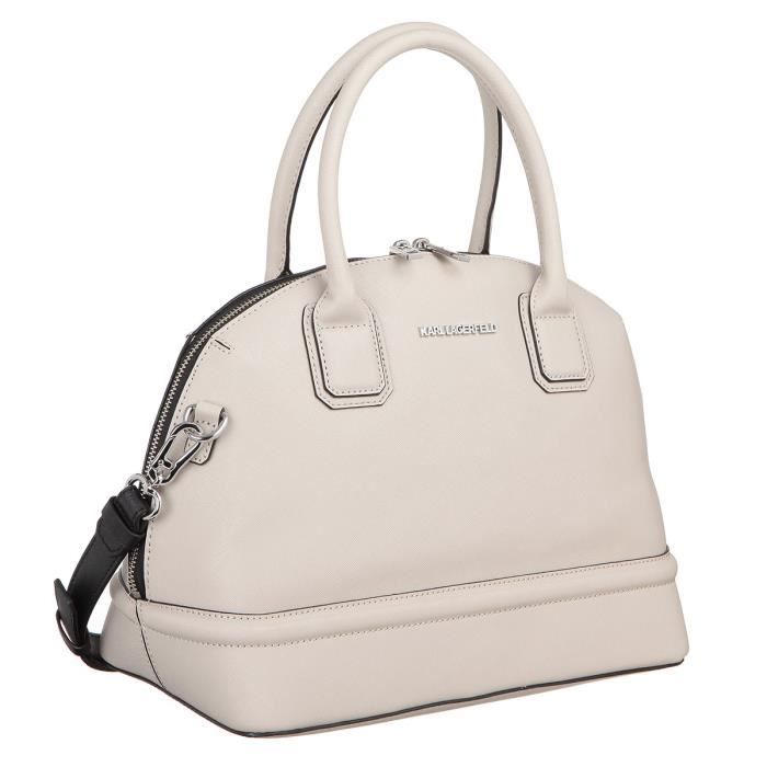 KARL LAGERFELD Sac 61KW3008 Gris Femme Achat Vente KARL