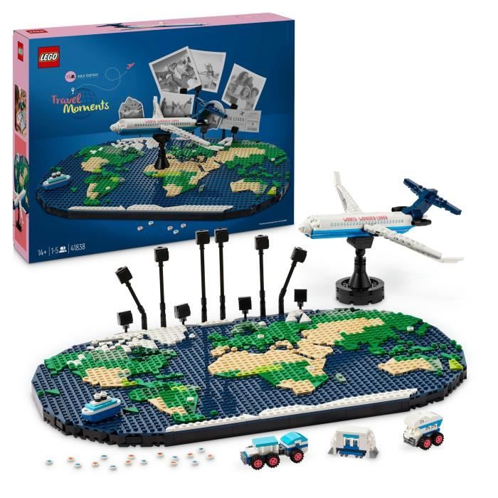 Lego Souvenirs De Voyages En Famille 41838 Lego La Boite - vue 4