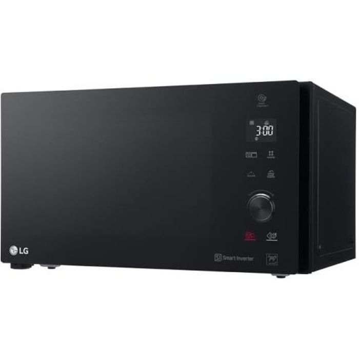 Four micro-ondes grill - LG - MH7265DPS - Noir - 1200 W - 32 L