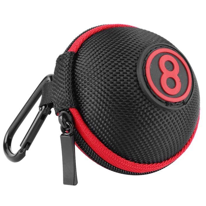 RELKLYU Sac De Rangement Billard 78 Cm + 6 Pastilles De Craie – Noir, Bleu, Portable Et Pratique